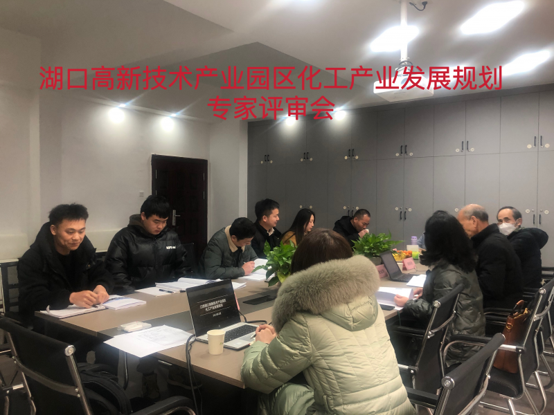 我司召开湖口高新技术产业园区化工产业发展